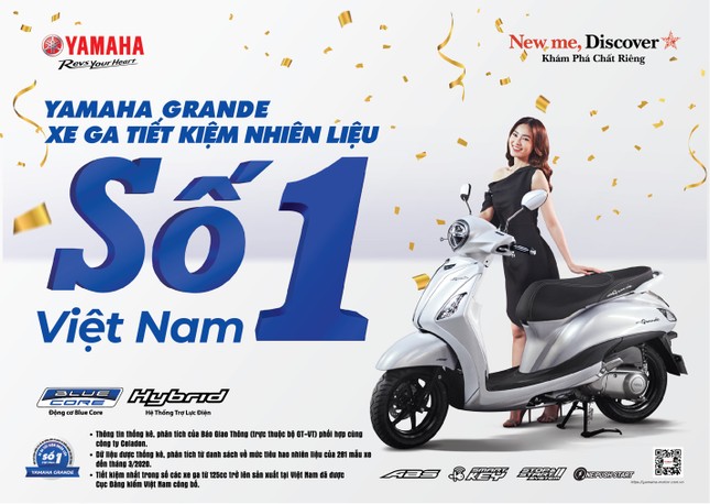 Blue Core - 'át chủ bài' tiết kiệm xăng của xe tay ga Yamaha ảnh 1