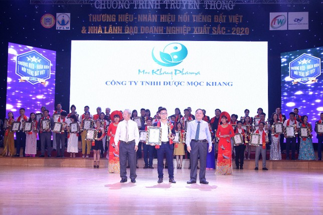 Dược Mộc Khang nhận giải “Top 10 Thương hiệu – nhãn hiệu nổi tiếng đất Việt năm 2020 ảnh 2