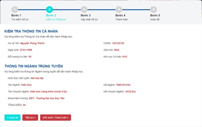 Ra mắt tiện ích nhập học online cùng nhiều voucher học bổng có giá trị ảnh 5