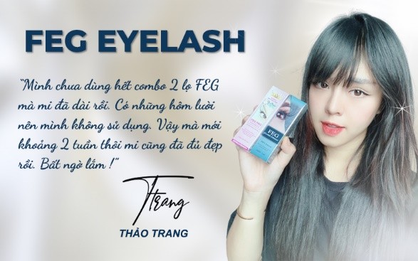 'Dậy sóng' vì hiệu quả vượt trội của serum dưỡng mi FEG ảnh 2