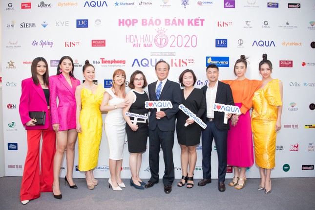 Aqua đồng hành cùng họp báo bán kết hoa hậu Việt Nam 2020 ảnh 3