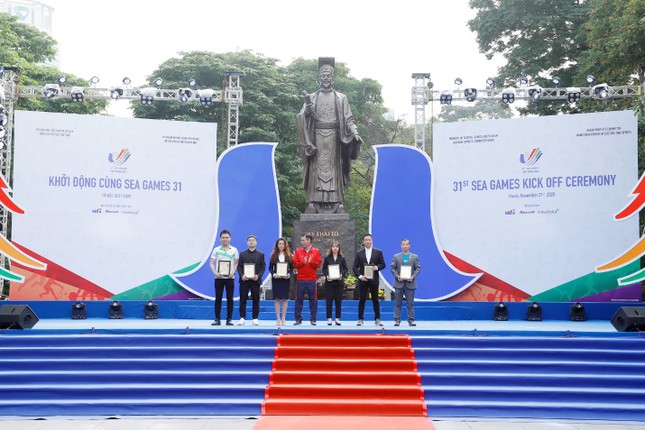 Lễ khởi động SEA Games 31 - đánh dấu một năm trước Đại hội thể thao Đông Nam Á ảnh 4