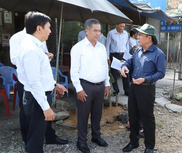 Bí thư Bình Dương thị sát các dự án trọng điểm mang tính đột phá ảnh 1