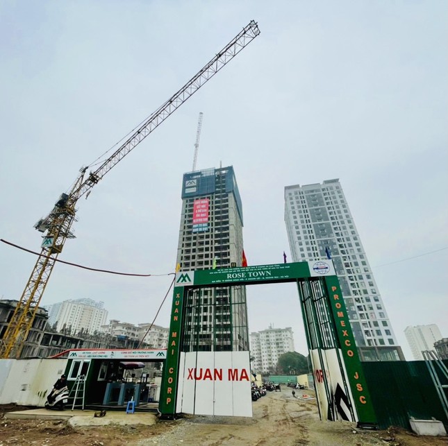 Nhiều ưu đãi hấp dẫn nhân dịp cất nóc tòa DV03 dự án Rose Town ảnh 1