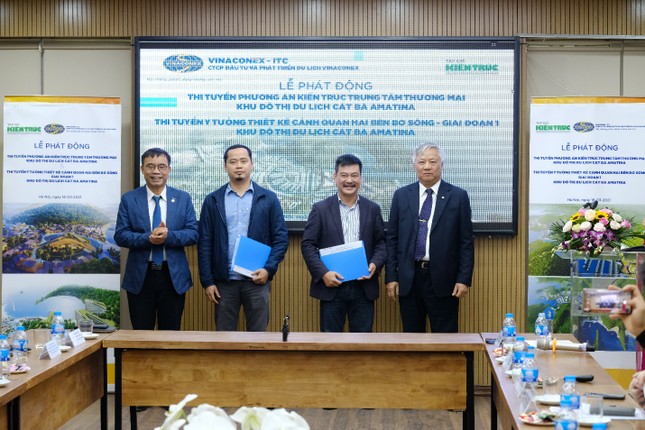 Phát động hai cuộc thi tuyển phương án kiến trúc Cát Bà Amatina ảnh 1