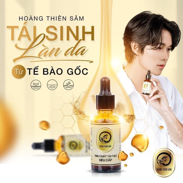 Serum tái tạo da Hoàng Thiên Sâm giải quyết mọi vấn đề của da mụn ảnh 2