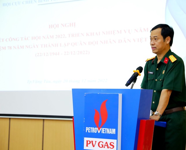 Hội Cựu chiến binh PV GAS tổ chức Hội nghị tổng kết công tác Hội năm 2022 ảnh 2