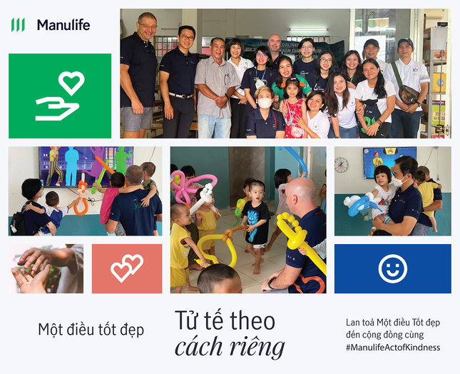 Manulife Việt Nam thúc đẩy nhân viên làm điều tốt trong cộng đồng với chiến dịch ‘Một điều Tốt đẹp’ ảnh 1