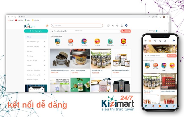 Mạng xã hội Thương mại điện tử Kizi.vn: Kết nối dễ dàng, người dùng hưởng lợi từ trải nghiệm ảnh 2