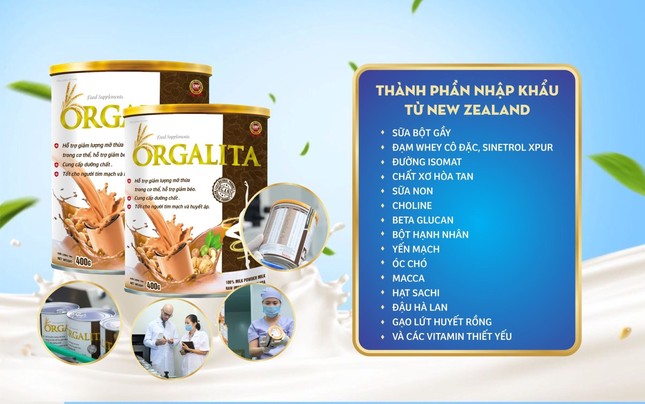 Thực phẩm bổ sung Orgalita hỗ trợ tăng cường chuyển hóa chất béo, hỗ trợ giảm cân hiệu quả ảnh 1