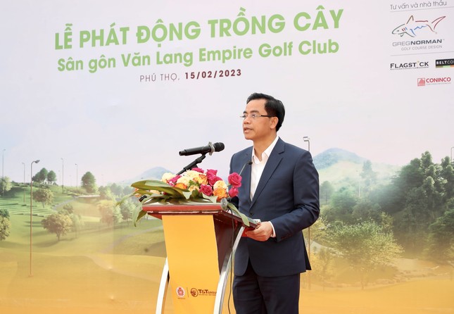 Phát động trồng cây phủ xanh 16 ha dự án sân golf tại tỉnh Phú Thọ ảnh 2