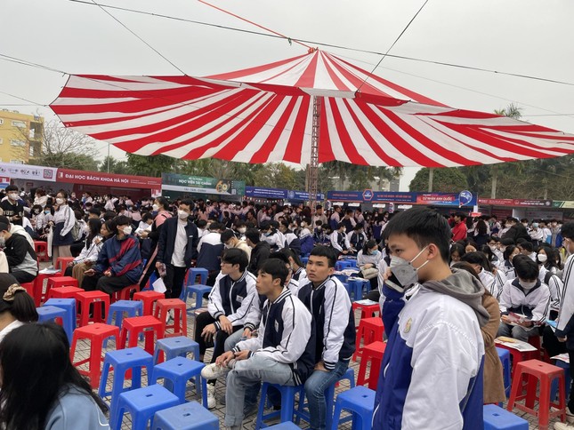 Hàng nghìn học sinh tham dự chương trình Tư vấn tuyển sinh – hướng nghiệp năm 2023 tại Thanh Hoá ảnh 3