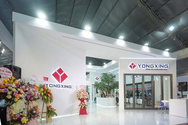 Nhôm Yongxing tiên phong công nghệ fluorocarbon tại Vietbuild Hà Nội 2023 ảnh 1