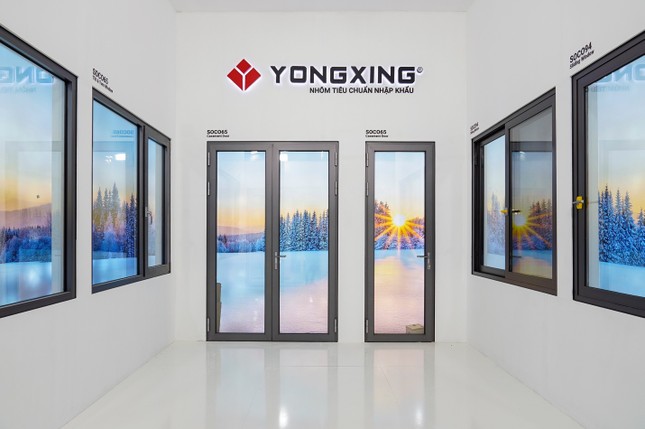 Nhôm Yongxing tiên phong công nghệ fluorocarbon tại Vietbuild Hà Nội 2023 ảnh 3