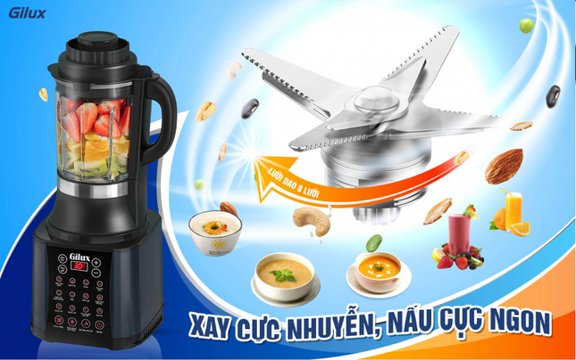 Gilux - Máy làm sữa hạt đa năng nên có trong căn bếp của mọi gia đình ảnh 1