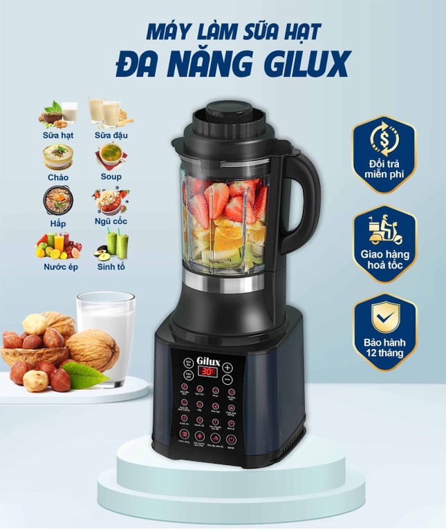 Gilux - Máy làm sữa hạt đa năng nên có trong căn bếp của mọi gia đình ảnh 3