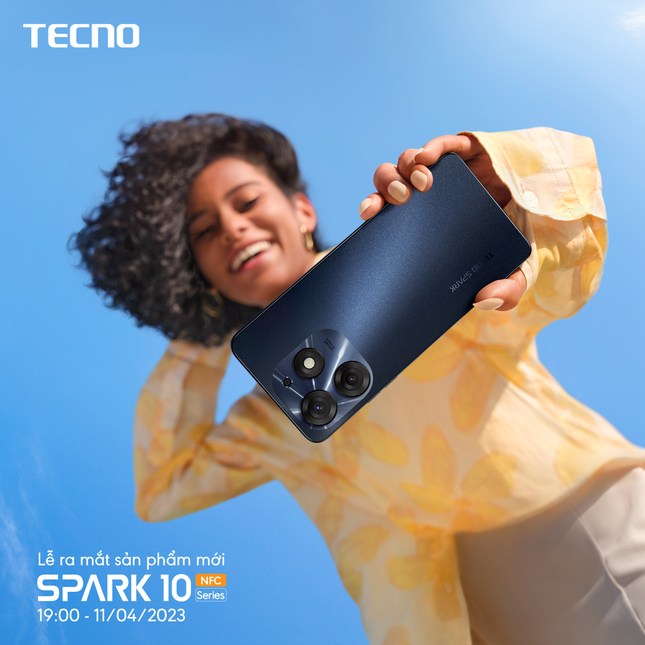 Tecno ra mắt sản phẩm mới Spark 10 Series vào 19h ngày 11/4 ảnh 2