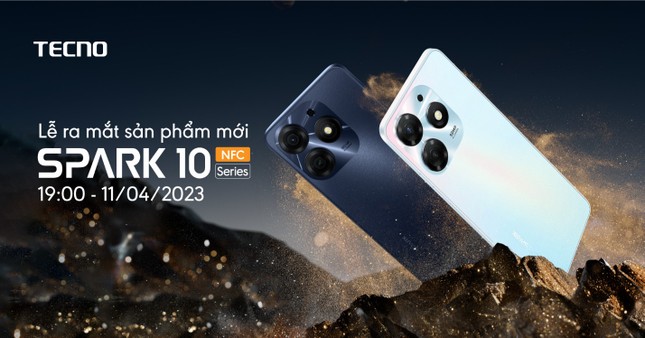 Tecno ra mắt sản phẩm mới Spark 10 Series vào 19h ngày 11/4 ảnh 3