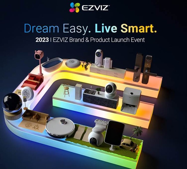 EZVIZ tiếp tục hoàn thiện giấc mơ smart home với dải sản phẩm mới ra mắt 2023 ảnh 1