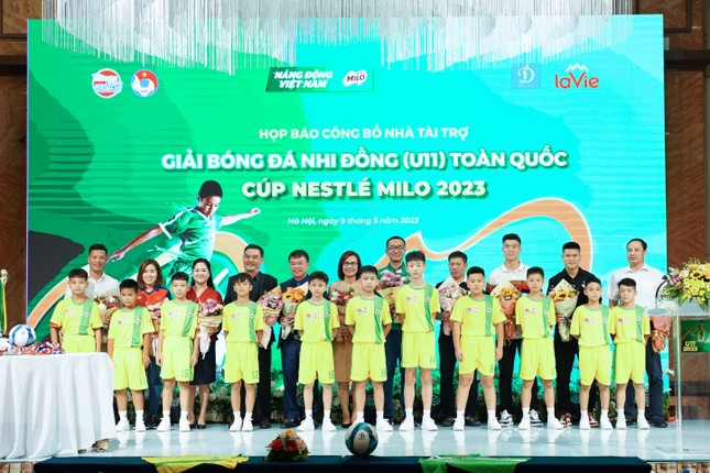 Nestlé MILO đồng hành cùng Giải Bóng đá Nhi đồng (U11) toàn quốc – Cúp Nestlé MILO 2023 ảnh 3