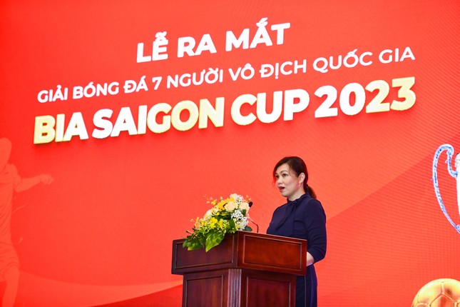 Bia Saigon và Vietfootball khởi động mùa giải bóng đá 7 người vô địch quốc gia ảnh 1