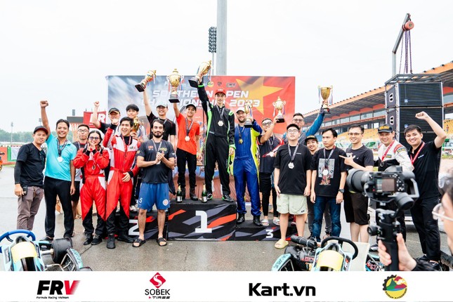 Southern Open Championship 2023: Chặng đua Go-kart dưới mưa đầu tiên tại Việt Nam ảnh 3