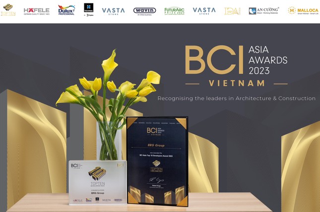 Tập đoàn BRG tiếp tục được vinh danh tại giải thưởng BCI Asia Awards 2023 ảnh 2