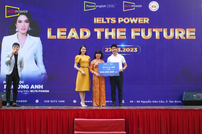 IELTS POWER và Á hậu Phương Anh cùng hành trình truyền cảm hứng học IELTS đến học sinh Trung học ảnh 2