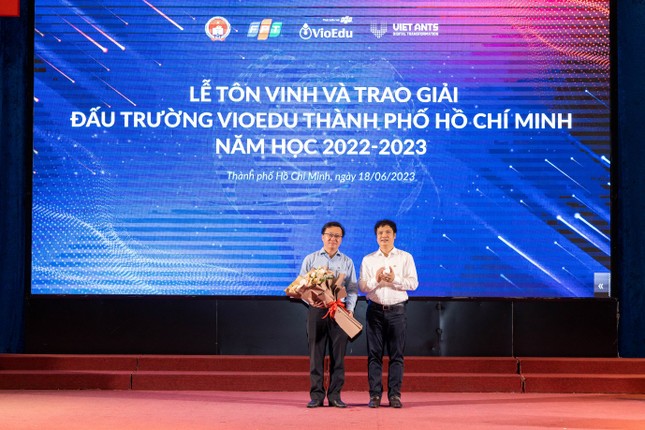 Tôn vinh, trao giải Đấu trường VioEdu TP.Hồ Chí Minh mùa 3 ảnh 2