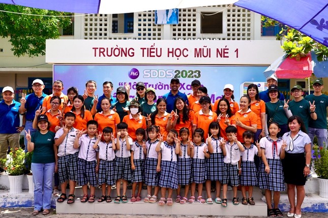 Hơn 1.000 học sinh tham gia dự án 'Môi trường xanh, nâng cánh ước mơ' cùng công ty P&G Việt Nam ảnh 3