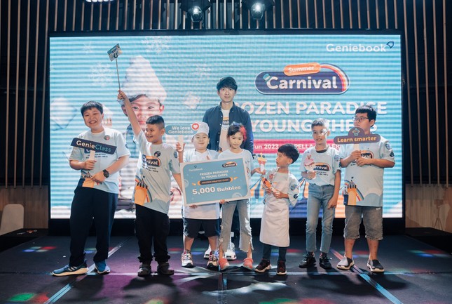 EdTech Singapore - Geniebook “đốt cháy” ngày hè với ngày hội kem lạnh Frozen Paradise ảnh 4