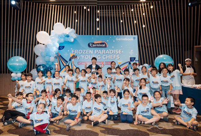 EdTech Singapore - Geniebook “đốt cháy” ngày hè với ngày hội kem lạnh Frozen Paradise ảnh 1