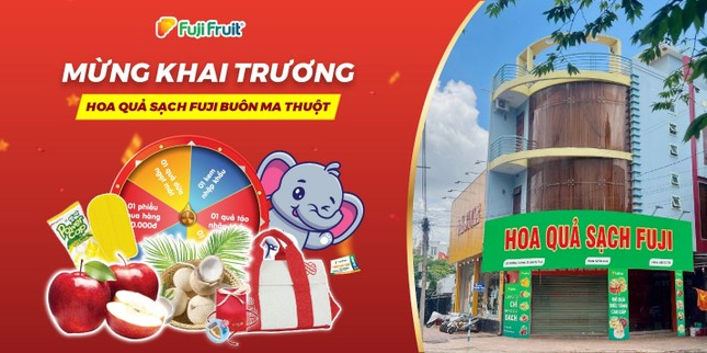 Hệ thống hoa quả sạch Fuji Fruit chính thức có mặt tại TP Buôn Ma Thuột ảnh 1