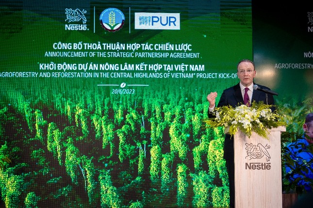 Nestlé khởi động dự án nông lâm kết hợp tại Việt Nam ảnh 3