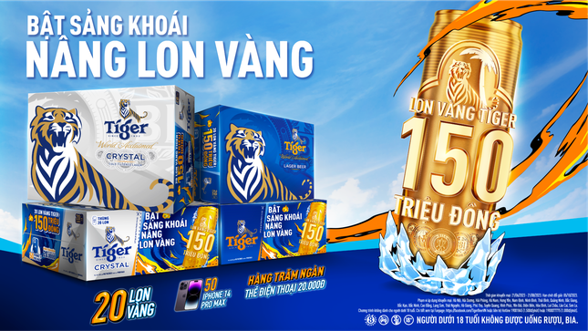 Tận hưởng mùa hè rực rỡ cùng Tiger Beer: Mở thùng trúng vàng- ngập tràn sảng khoái ảnh 1