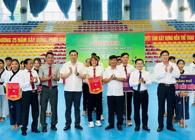 Sôi động Giải vô địch Taekwondo tỉnh Bình Dương năm 2023 – Cúp Ngôi Sao Việt ảnh 3