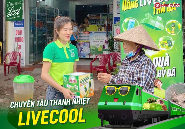 Chuyến tàu thanh nhiệt Livecool - hành trình thảo dược xanh phủ sóng mọi miền đất nước ảnh 2