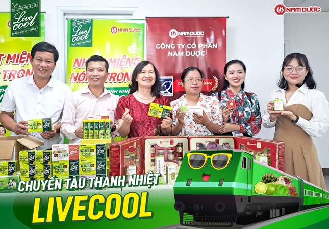 Chuyến tàu thanh nhiệt Livecool - hành trình thảo dược xanh phủ sóng mọi miền đất nước ảnh 3