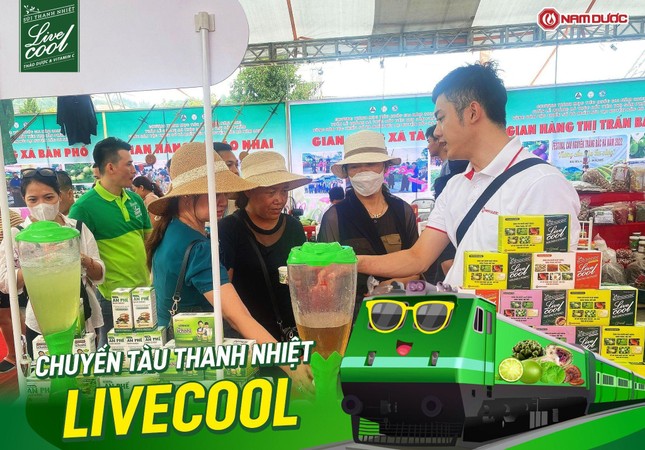 Chuyến tàu thanh nhiệt Livecool - hành trình thảo dược xanh phủ sóng mọi miền đất nước ảnh 4