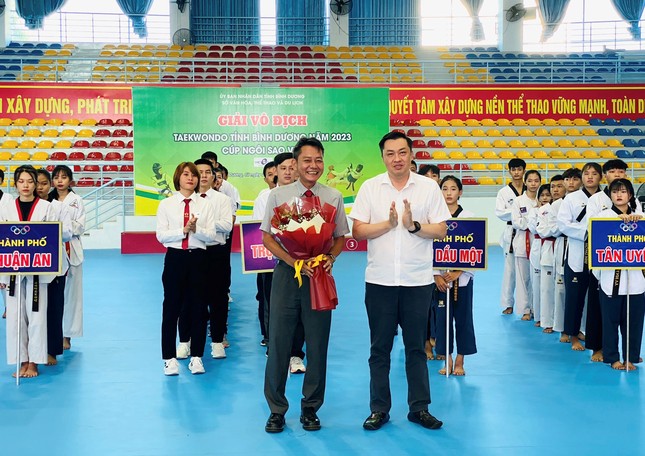 Sôi động Giải vô địch Taekwondo tỉnh Bình Dương năm 2023 – Cúp Ngôi Sao Việt ảnh 1