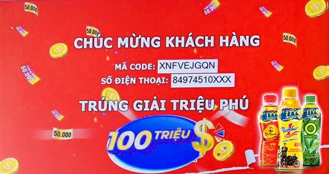 Một cửu vạn trúng 100 triệu đồng nhờ giải khát với Trà Xanh Không Độ ảnh 2