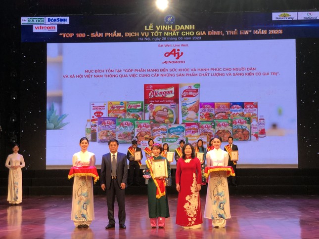 Sản phẩm Aji-ngon® và Aji-mayo® của Ajinomoto vào Top100 sản phẩm tốt nhất cho gia đình, trẻ em 2023 ảnh 1