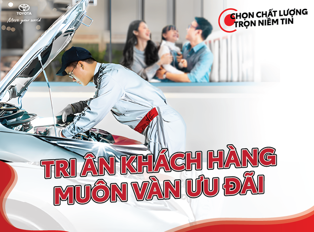 Toyota triển khai chương trình khuyến mãi dịch vụ dành cho khách hàng ảnh 1