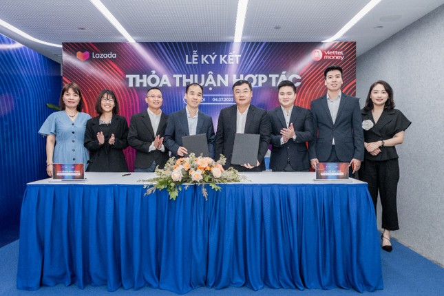 Viettel Digital và Lazada Việt Nam hợp tác thúc đẩy mua sắm không tiền mặt ảnh 1