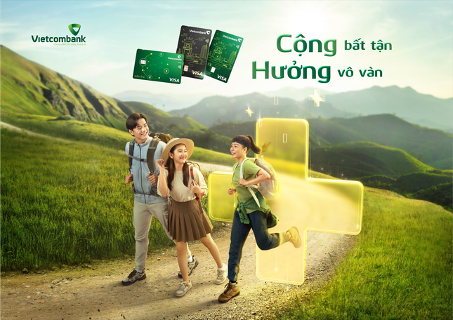 Ra mắt Bộ ba sản phẩm thẻ Vietcombank thương hiệu Visa hoàn toàn mới - 'Cộng bất tận - Hưởng vô vàn' ảnh 1
