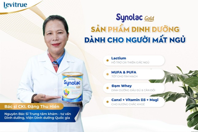 Synolac Gold - Giải pháp hỗ trợ nâng cao sức khoẻ, cải thiện giấc ngủ ở người lớn tuổi ảnh 2