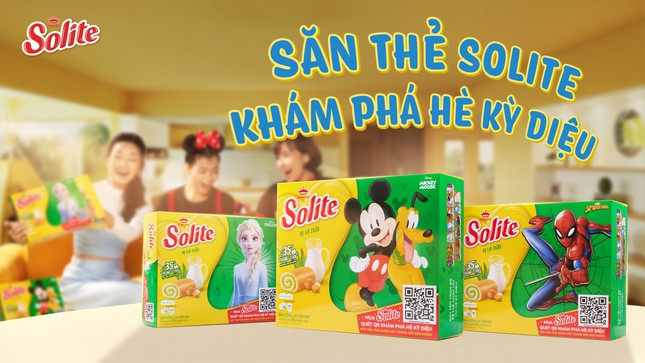 Khám phá hè kỳ diệu cùng bộ sưu tập bánh Solite phiên bản Disney mới ảnh 3