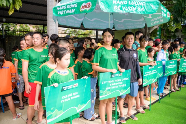 Nestlé MILO đồng hành cùng Giải bơi 'Đường đua xanh' 2023 ảnh 2