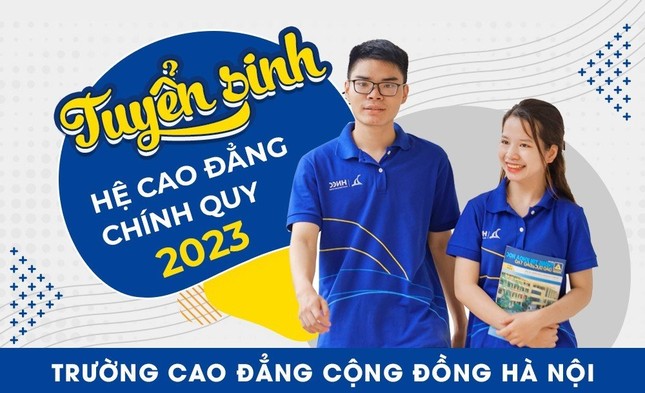 Trường Cao đẳng Cộng đồng Hà Nội 2023 thông báo tuyển sinh ảnh 1