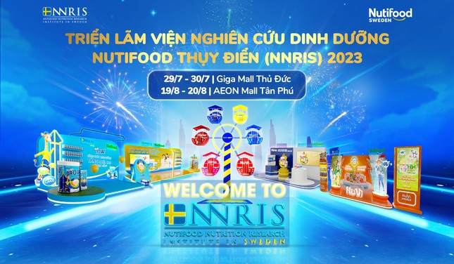 Triển lãm Viện Nghiên cứu Dinh dưỡng Nutifood Thụy Điển 'tái xuất' tại TP.HCM ảnh 1